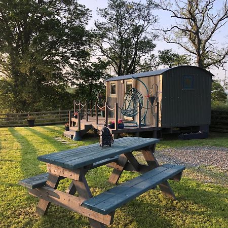 The Peacock Shepherds Hut At Hafoty Boeth Corwen Exterior foto