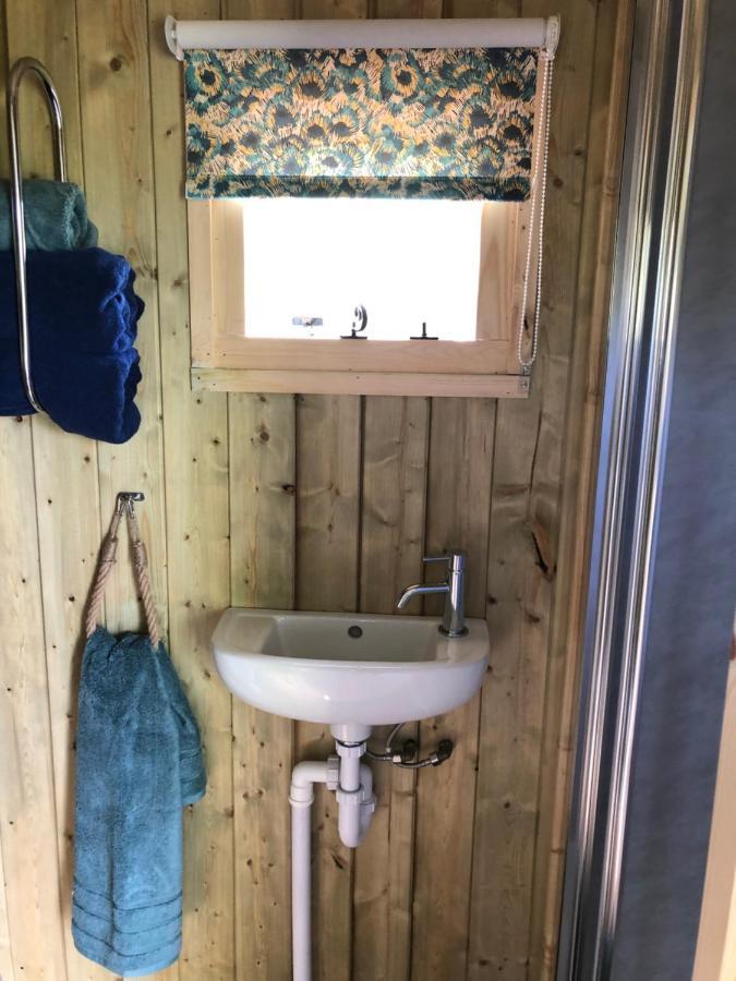 The Peacock Shepherds Hut At Hafoty Boeth Corwen Exterior foto